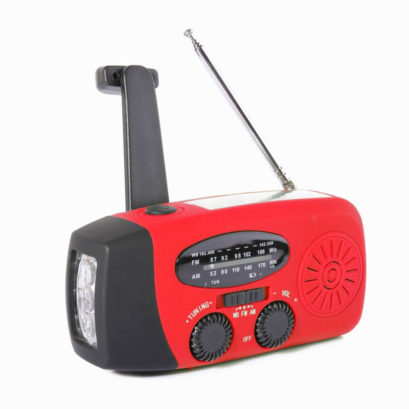 🥳2026 HOT SALE🥳💞50K+ SOLD! ☀️📻 50% OFF! Solar Emergency Radio – hand crank, solar & USB charging, LED flashlight, AM/FM/NOAA, 600mAh power bank, IPX3. Stay connected in any crisis! 🛡️✅
