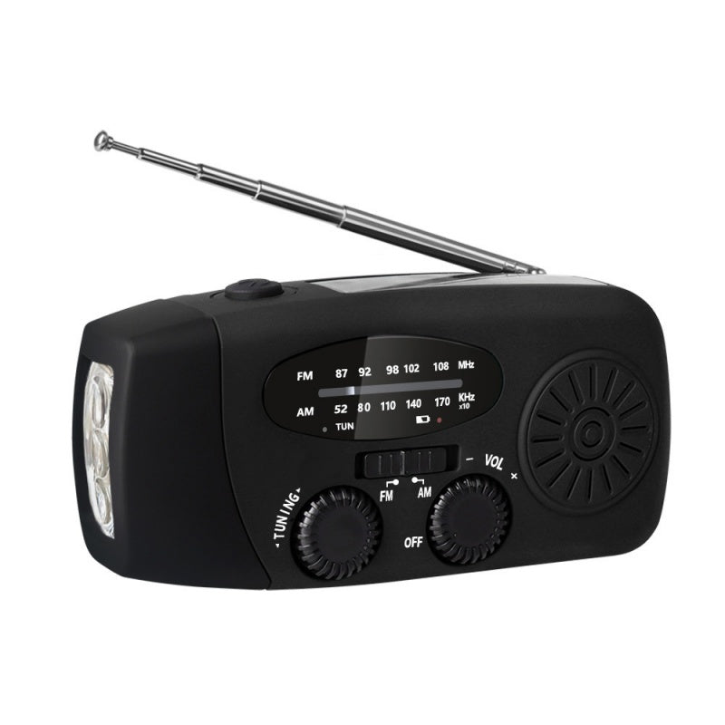 🥳2026 HOT SALE🥳💞50K+ SOLD! ☀️📻 50% OFF! Solar Emergency Radio – hand crank, solar & USB charging, LED flashlight, AM/FM/NOAA, 600mAh power bank, IPX3. Stay connected in any crisis! 🛡️✅