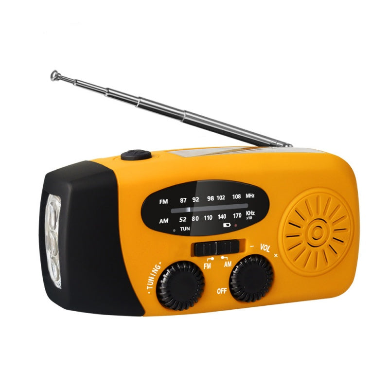 🥳2026 HOT SALE🥳💞50K+ SOLD! ☀️📻 50% OFF! Solar Emergency Radio – hand crank, solar & USB charging, LED flashlight, AM/FM/NOAA, 600mAh power bank, IPX3. Stay connected in any crisis! 🛡️✅