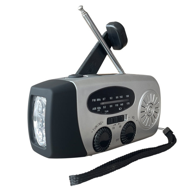 🥳2026 HOT SALE🥳💞50K+ SOLD! ☀️📻 50% OFF! Solar Emergency Radio – hand crank, solar & USB charging, LED flashlight, AM/FM/NOAA, 600mAh power bank, IPX3. Stay connected in any crisis! 🛡️✅