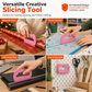 🥳2026 HOT SALE🥳💞50K+ SOLD! 🎁✂️ 50% OFF! Portable Wrapping Paper Cutter – built-in blade slides smooth & straight, no jagged edges. Compact 12cm, safe & easy! 🛡️✅