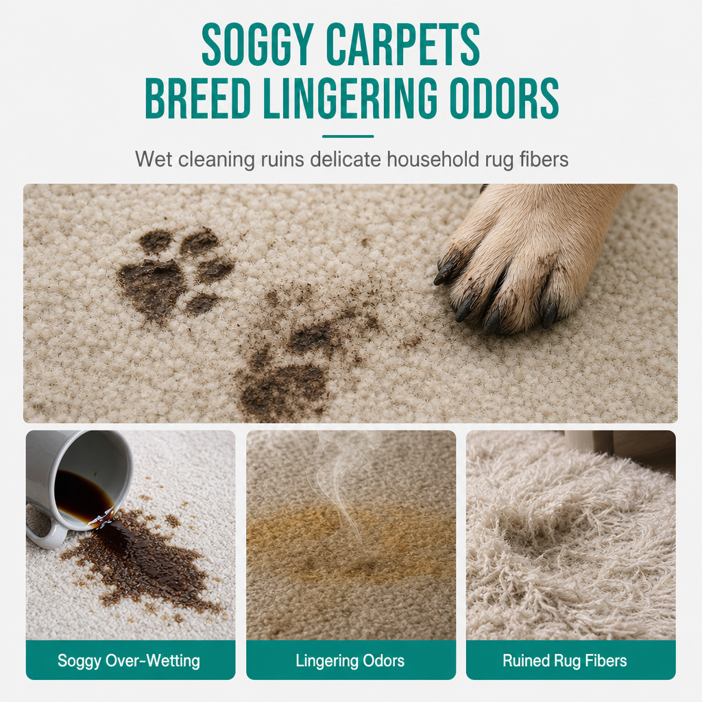 🥳2026 HOT SALE🥳💞50K+ SOLD! 🧽🛋️ 50% OFF! Waterless Fabric and Carpet Cleaner – no-rinse foam deep cleans rugs & sofas, removes stains & odours. Dual-action brush, just squeeze, scrub & wipe! ✨✅