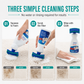 🥳2026 HOT SALE🥳💞50K+ SOLD! 🧽🛋️ 50% OFF! Waterless Fabric and Carpet Cleaner – no-rinse foam deep cleans rugs & sofas, removes stains & odours. Dual-action brush, just squeeze, scrub & wipe! ✨✅