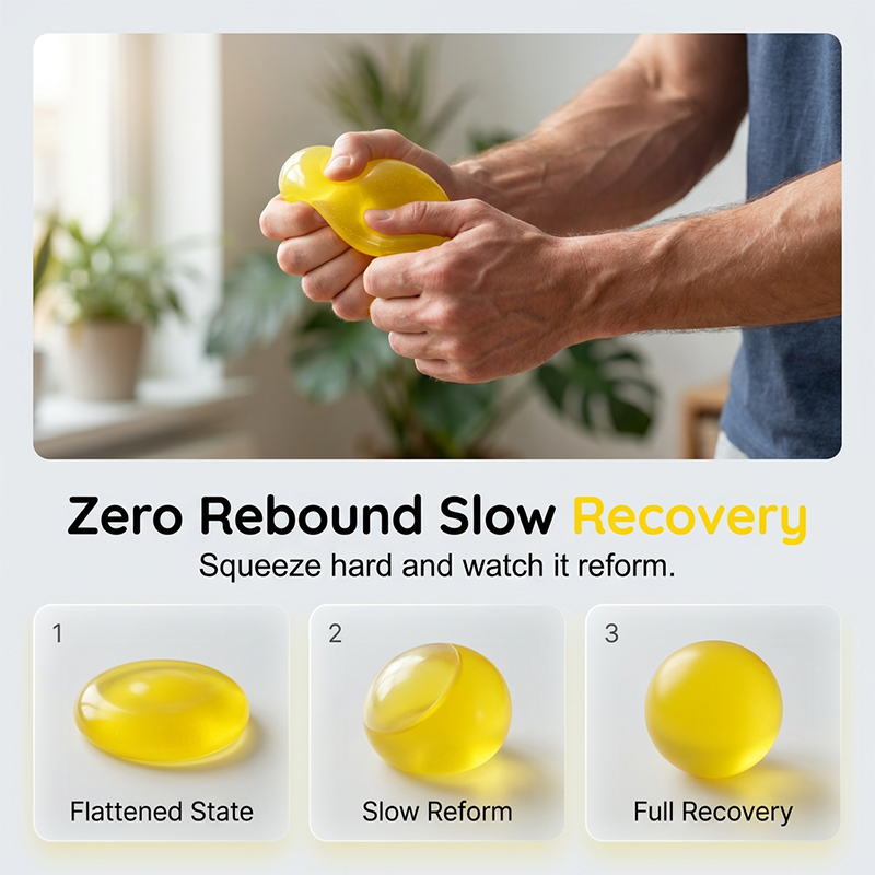 🥳2026 HOT SALE🥳💞50K+ SOLD! ✨💆 50% OFF! Stress Relief Squishy Toy Ball – ultra-soft jelly texture, slow rebound, instant calm. Perfect desk fidget for anxiety relief! 🖐️✅
