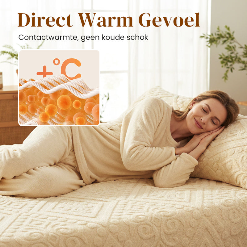 🥳2026 HOT SALE🥳💞50K+ SOLD! 🛏️☁️ 50% OFF! 360° Stretch Plush Knit Fitted Sheet – instant warmth, secure all-around elastic, deep pocket fits up to 30cm. Snug, soft & low-shedding! ✨✅