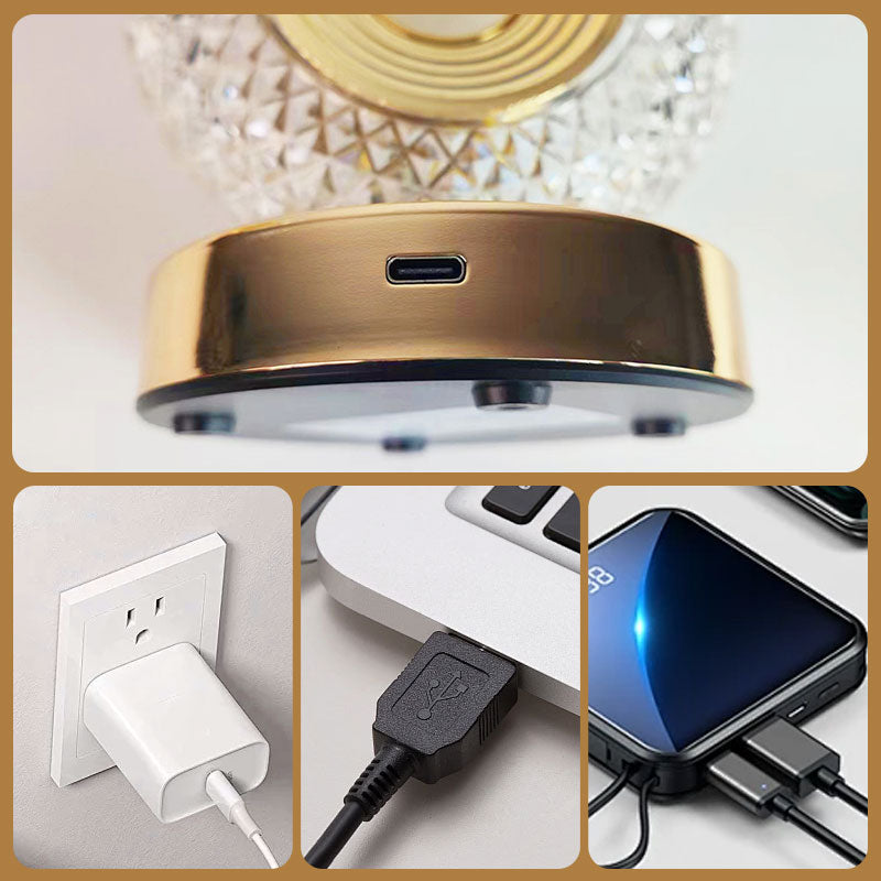 🥳2026 HOT SALE🥳💞50K+ SOLD! 🌙💡 50% OFF! Rechargeable Touch Bedside Nightlight – 3 light modes, acrylic touch lamp, portable & eye-friendly. Perfect for reading & calm nights! 🛏️✅