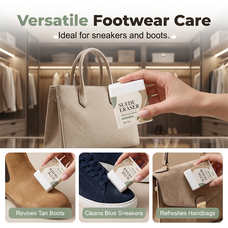 🥳2026 HOT SALE🥳💞50K+ SOLD! 👟✨ 50% OFF! Suede Eraser Cleaner – waterless, removes scuffs & dirt from suede, nubuck, shoes & bags. Quick & easy! 🧽✅