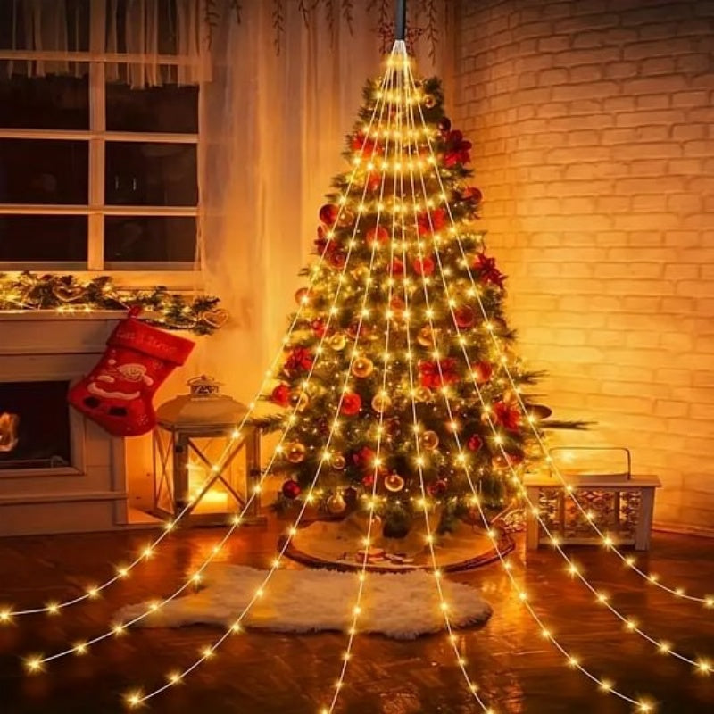🥳2026 HOT SALE🥳💞50K+ SOLD! 🎄✨ 50% OFF! Christmas LED Firefly Twinkle Bunch Lights – flexible copper wire, USB powered, IP65 waterproof. Warm/RGB glow for indoor & outdoor magic! 🔋💚