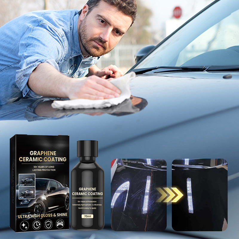🥳2026 HOT SALE🥳💞50K+ SOLD! 🚗✨ 50% OFF! Graphene Ceramic Coating – ultra high gloss, multi-layer protection, hydrophobic & easy 3-step application. Safe for all paint types! 🛡️💎