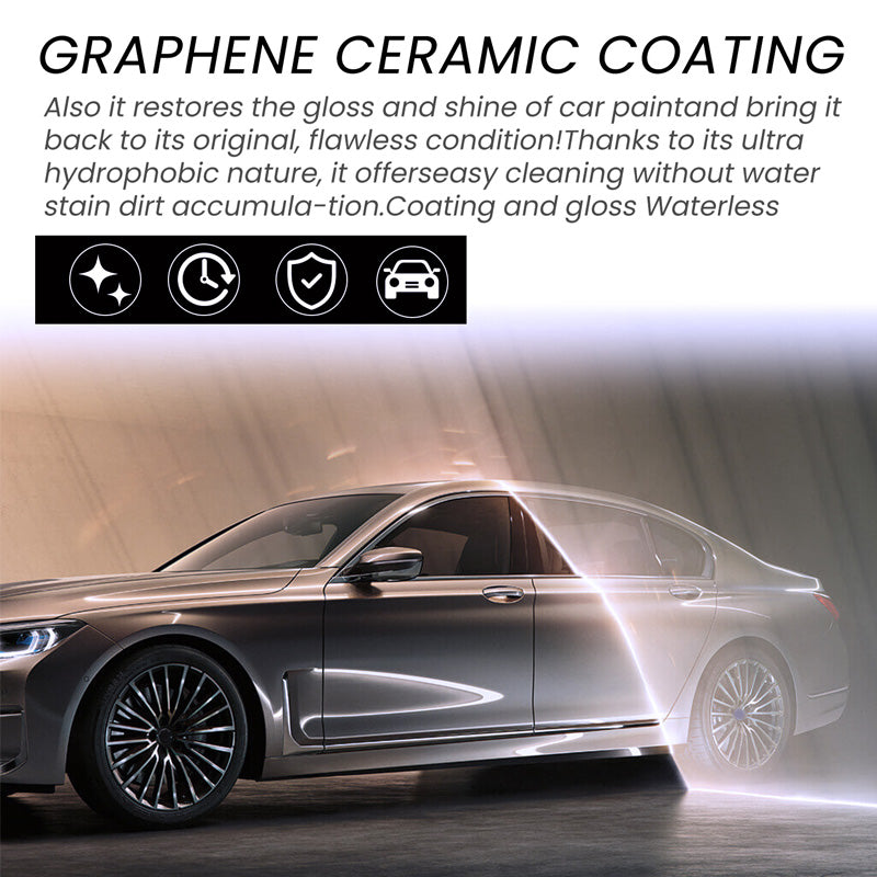 🥳2026 HOT SALE🥳💞50K+ SOLD! 🚗✨ 50% OFF! Graphene Ceramic Coating – ultra high gloss, multi-layer protection, hydrophobic & easy 3-step application. Safe for all paint types! 🛡️💎