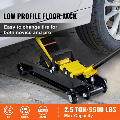 🥳2026 HOT SALE🥳💞50K+ SOLD! 🚗🔧 Limited-time 50% OFF! Heavy Duty 2T Hydraulic Trolley Jack – steel build, effortless lifting, 130-330mm range. Smooth wheels & no-leak design. Safe for car maintenance! 🛡️💪