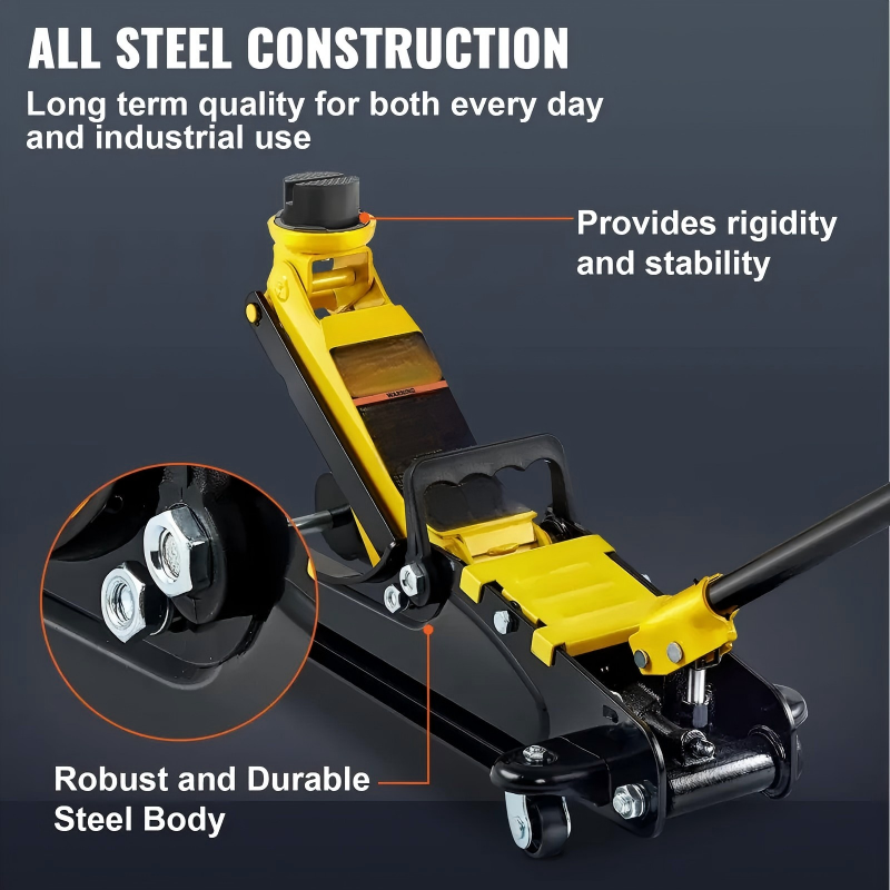 🥳2026 HOT SALE🥳💞50K+ SOLD! 🚗🔧 Limited-time 50% OFF! Heavy Duty 2T Hydraulic Trolley Jack – steel build, effortless lifting, 130-330mm range. Smooth wheels & no-leak design. Safe for car maintenance! 🛡️💪