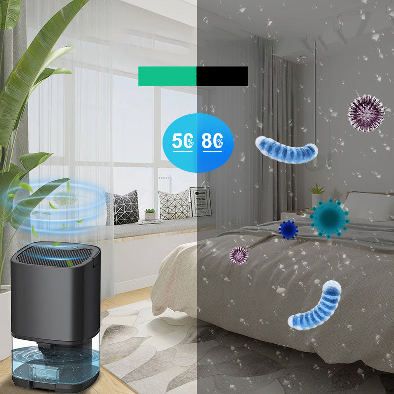 🥳2026 HOT SALE🥳💞50K+ SOLD! 💧🌙 50% OFF! Compact Quiet Dehumidifier with RGB – removes moisture up to 26m², ultra-quiet, 7-color light, auto shut-off. Keeps home dry & fresh! 🛡️✅