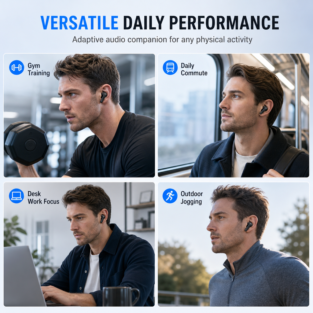 🥳2026 HOT SALE🥳💞50K+ SOLD! 🎧🏃 50% OFF! In-Ear Sports Wireless Bluetooth Earphones – secure fit, dynamic audio, dustproof & splashproof. Perfect for workouts & daily use! 🛡️💪