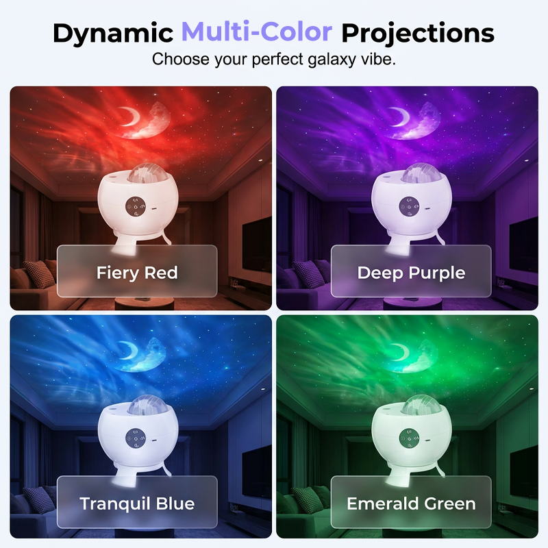 🥳2026 HOT SALE🥳💞50K+ SOLD! 🌌💤 Portable Cosmic Atmosphere Light – starry galaxy projector & speaker, dynamic colors, soothing sleep aid. Transform any room into a celestial oasis! 🛡️✨