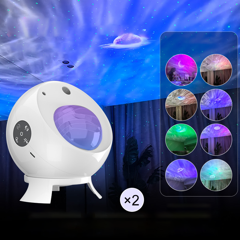 🥳2026 HOT SALE🥳💞50K+ SOLD! 🌌💤 Portable Cosmic Atmosphere Light – starry galaxy projector & speaker, dynamic colors, soothing sleep aid. Transform any room into a celestial oasis! 🛡️✨