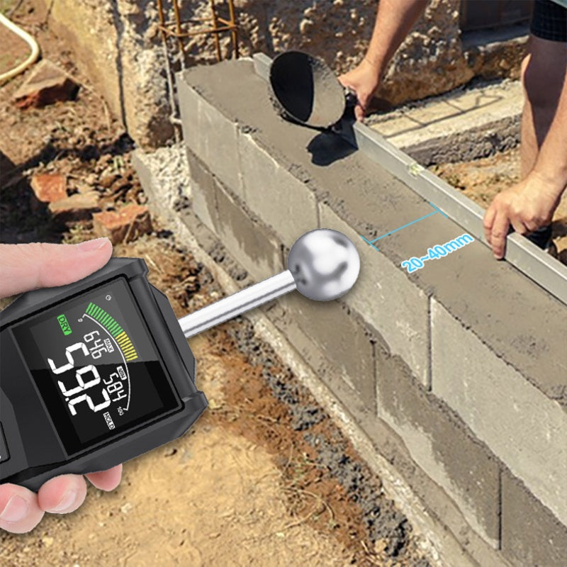 🥳2026 HOT SALE🥳💞50K+ SOLD! 📏💧 50% OFF! Pinless Moisture Meter – non-destructive detection for walls, wood & concrete. Color LCD, WET/RISK/DRY alarm. Find leaks fast! 🛡️✅