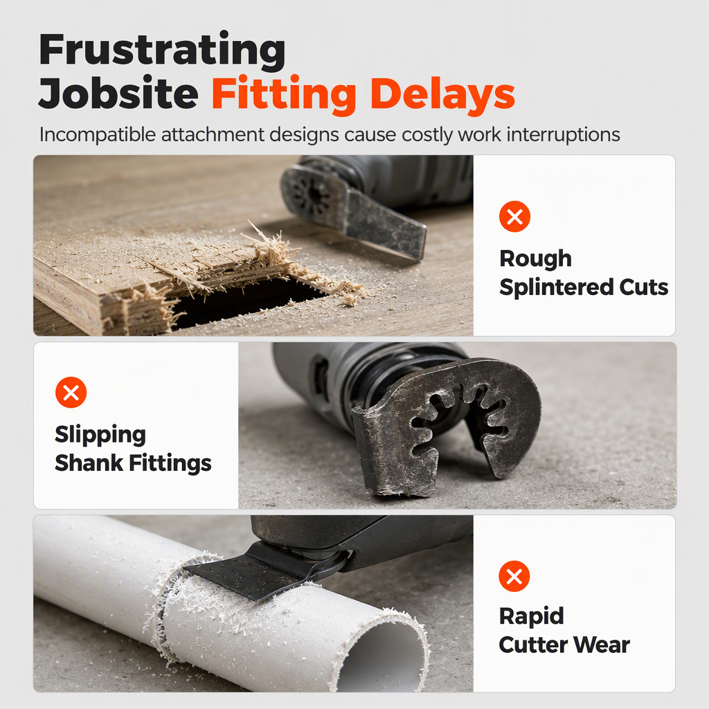 🥳2026 HOT SALE🥳💞50K+ SOLD! 🪚⚙️ 50% OFF! Universal Oscillating Multi-Tool Saw – quick-change blades, high carbon steel, clean cuts in wood, PVC & metal. For flooring, pipes & DIY! 🛡️💪