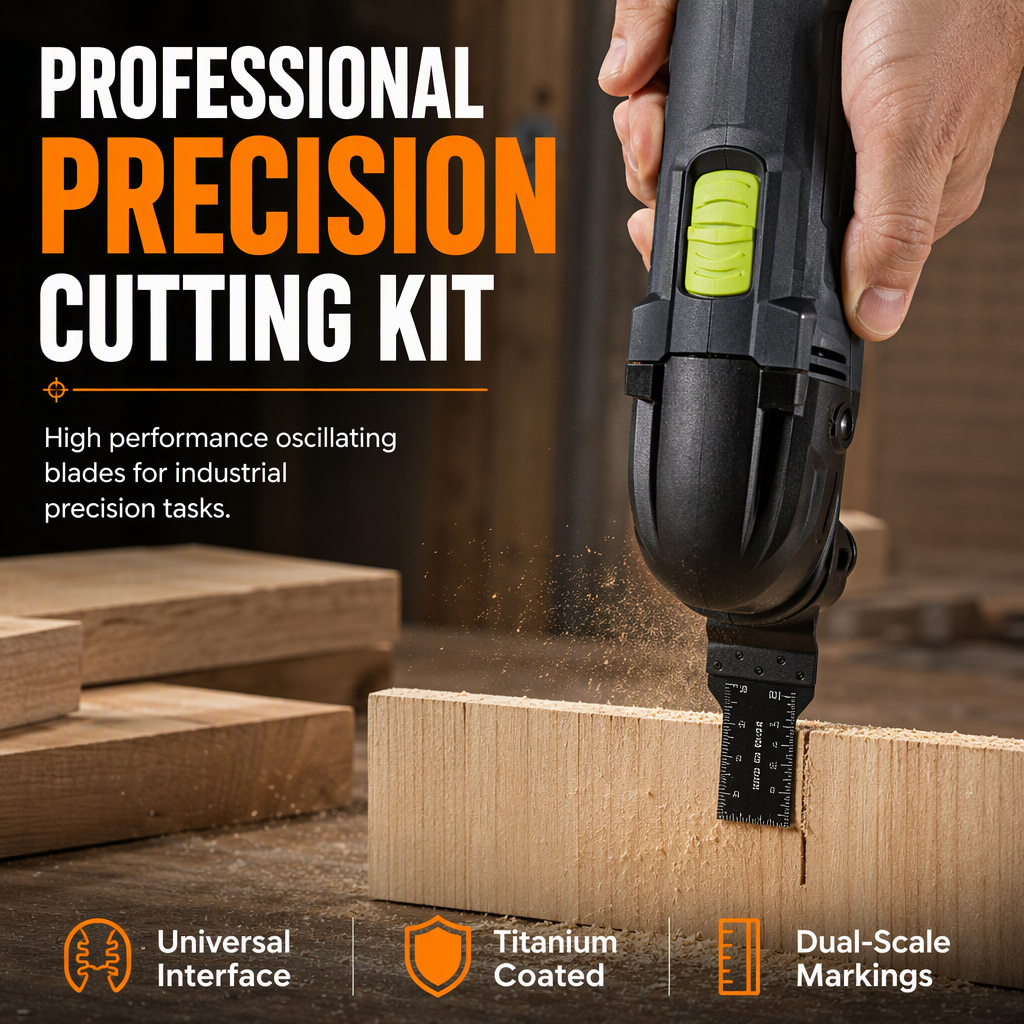 🥳2026 HOT SALE🥳💞50K+ SOLD! 🪚⚙️ 50% OFF! Universal Oscillating Multi-Tool Saw – quick-change blades, high carbon steel, clean cuts in wood, PVC & metal. For flooring, pipes & DIY! 🛡️💪