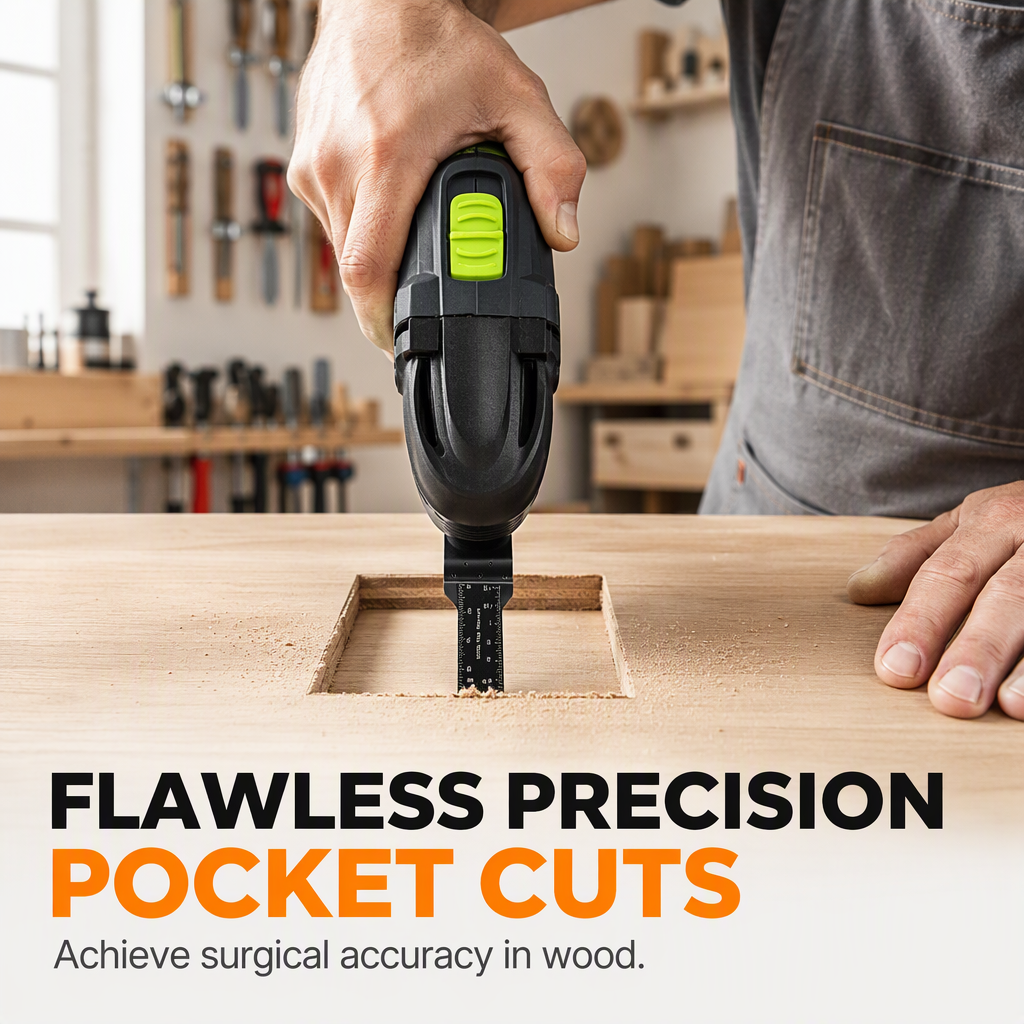 🥳2026 HOT SALE🥳💞50K+ SOLD! 🪚⚙️ 50% OFF! Universal Oscillating Multi-Tool Saw – quick-change blades, high carbon steel, clean cuts in wood, PVC & metal. For flooring, pipes & DIY! 🛡️💪