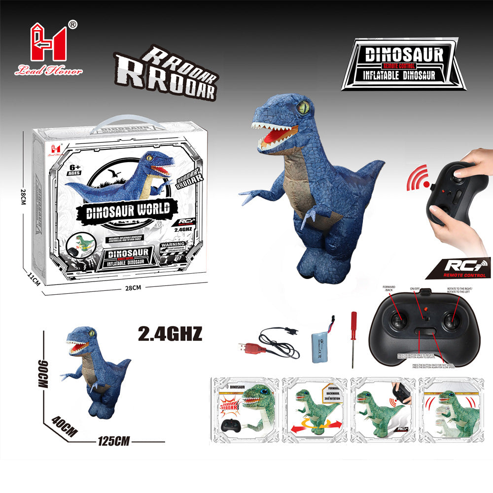 🥳2026 HOT SALE🥳💞50K+ SOLD! 🎄🦖 50% OFF! Remote Control Inflatable Dinosaur Toy – inflatable fun with remote control, perfect Christmas gift for kids! 🎁✨