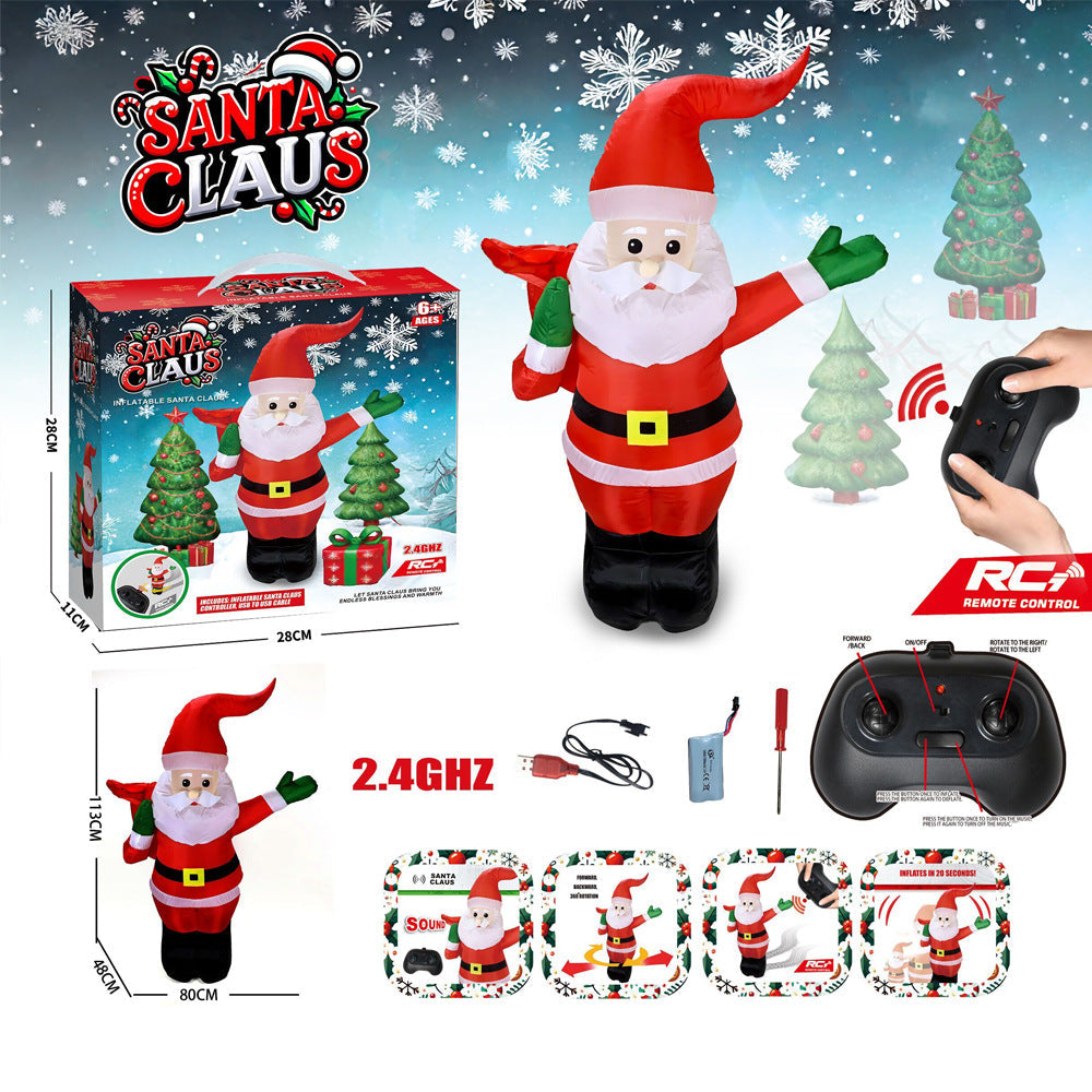 🥳2026 HOT SALE🥳💞50K+ SOLD! 🎄🦖 50% OFF! Remote Control Inflatable Dinosaur Toy – inflatable fun with remote control, perfect Christmas gift for kids! 🎁✨