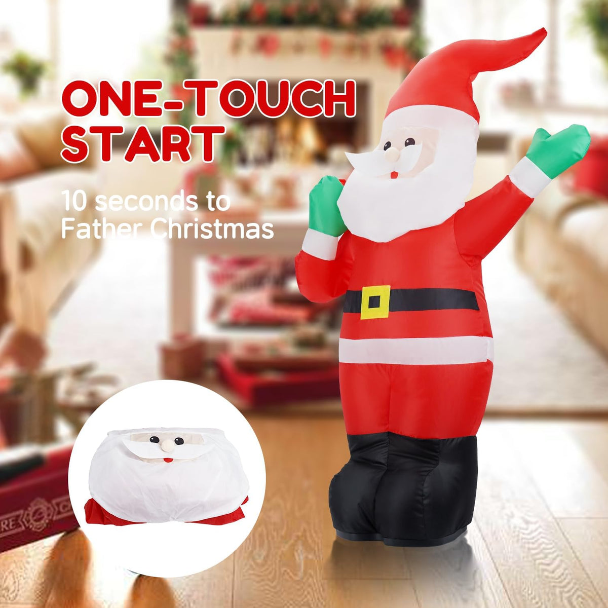 🥳2026 HOT SALE🥳💞50K+ SOLD! 🎄🦖 50% OFF! Remote Control Inflatable Dinosaur Toy – inflatable fun with remote control, perfect Christmas gift for kids! 🎁✨