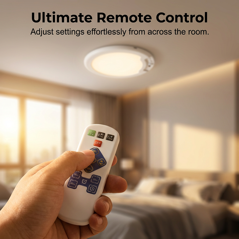 🥳2026 HOT SALE🥳💞50K+ SOLD! 💡✨ 50% OFF! Rechargeable Motion Sensor Ceiling Light – wireless, auto on/off, 3 colour temperatures & remote control. Light only when you need it! 🛡️✅