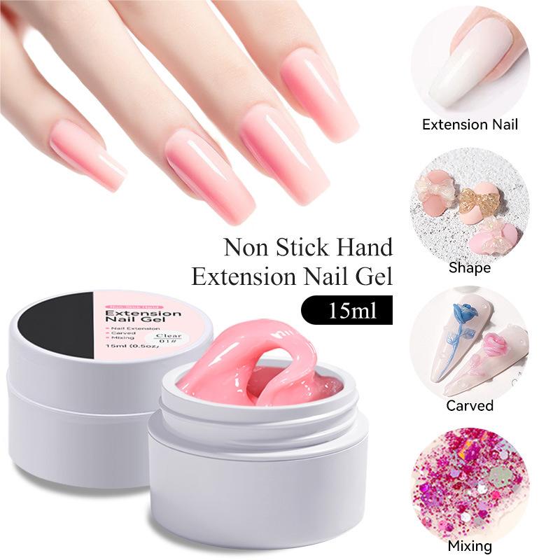 🥳2026 HOT SALE🥳💞50K+ SOLD! 💅✨ 50% OFF! Solid Nail Extension Builder Gel – no-flow cream formula, doesn’t stick to hands, easy DIY extensions. Eco-friendly, strong adhesion, long-lasting. For beginners & pros! 💖✅