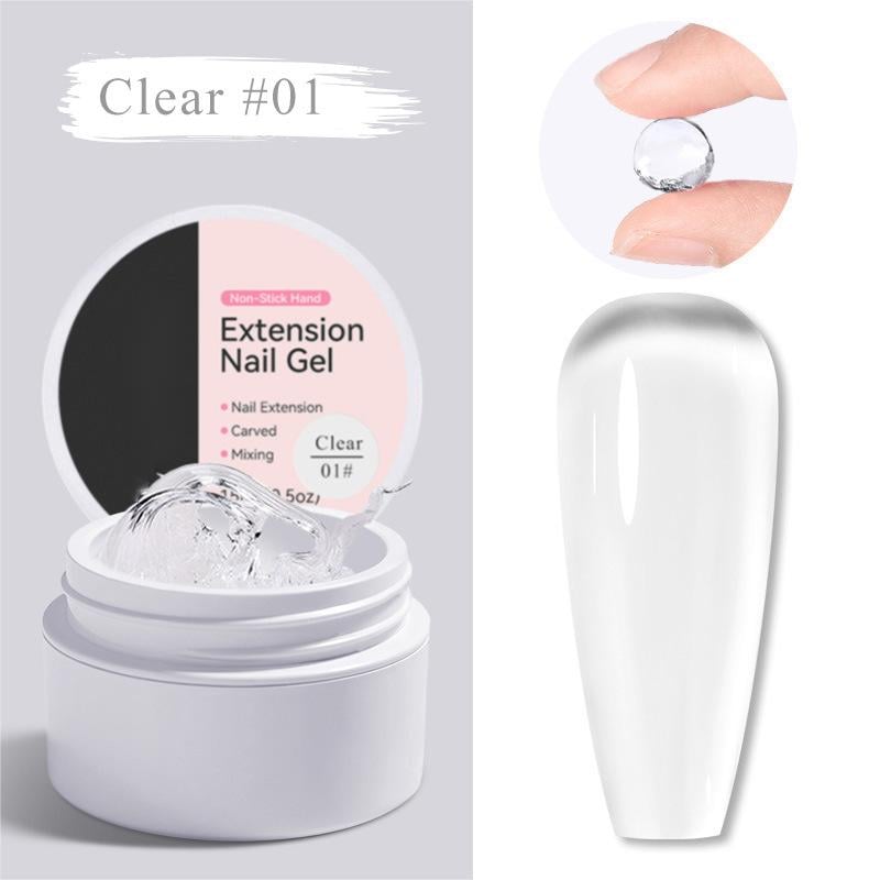 🥳2026 HOT SALE🥳💞50K+ SOLD! 💅✨ 50% OFF! Solid Nail Extension Builder Gel – no-flow cream formula, doesn’t stick to hands, easy DIY extensions. Eco-friendly, strong adhesion, long-lasting. For beginners & pros! 💖✅