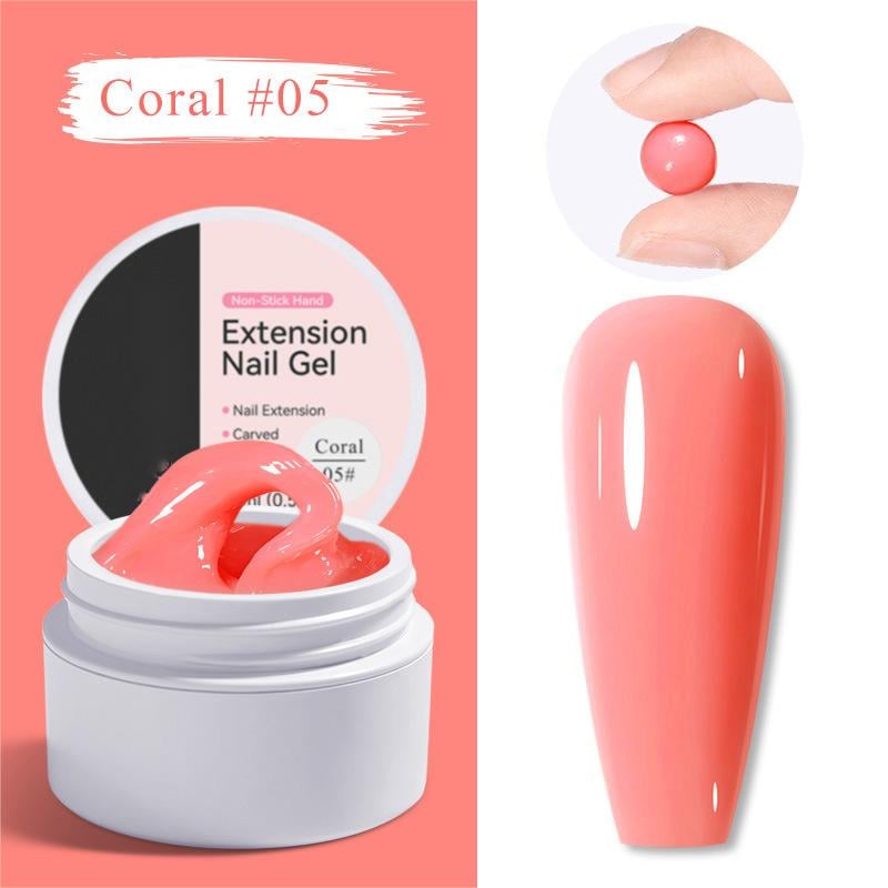 🥳2026 HOT SALE🥳💞50K+ SOLD! 💅✨ 50% OFF! Solid Nail Extension Builder Gel – no-flow cream formula, doesn’t stick to hands, easy DIY extensions. Eco-friendly, strong adhesion, long-lasting. For beginners & pros! 💖✅