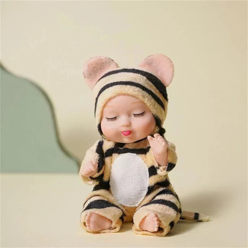 🥳2026 HOT SALE🥳💞50K+ SOLD! 🧸👼 50% OFF! Mini Reborn Baby Dolls – lifelike sleeping face, 6 cute styles, gift-ready. Perfect for doll lovers & collectors! 🎁💚