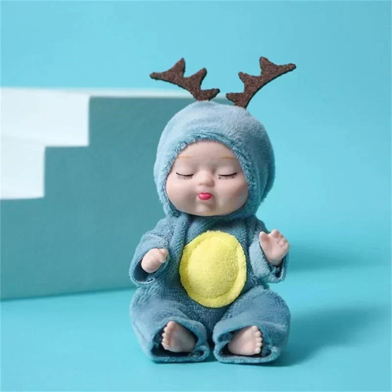 🥳2026 HOT SALE🥳💞50K+ SOLD! 🧸👼 50% OFF! Mini Reborn Baby Dolls – lifelike sleeping face, 6 cute styles, gift-ready. Perfect for doll lovers & collectors! 🎁💚