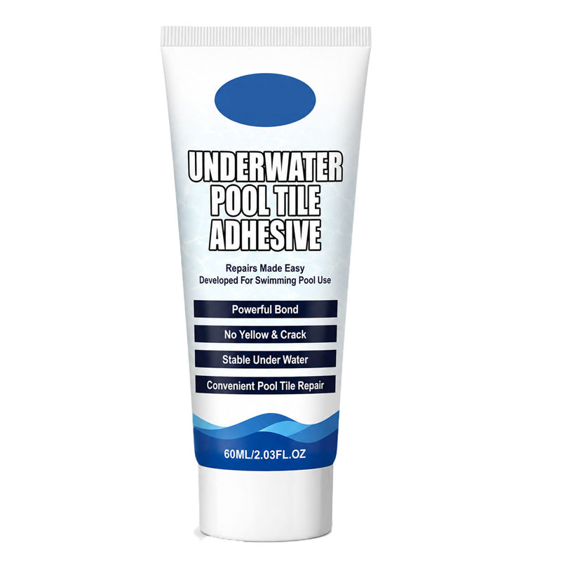 🥳2026 HOT SALE🥳💞50K+ SOLD! 💧🔧 50% OFF! High Strength Underwater Pool Tile Adhesive – bonds instantly underwater, no draining or pro help needed. Waterproof, crack-resistant & durable. Fix pool tiles fast! 🛡️✅