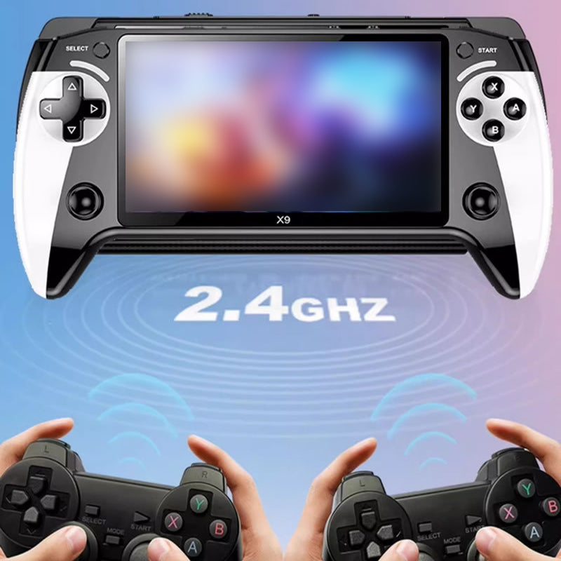 🥳2026 HOT SALE🥳💞50K+ SOLD! 🎮🕹️ 50% OFF! Handheld Arcade Game Console – 5.5" HD screen, 9 classic emulators, dual wireless joysticks & TV output. Retro fun anywhere! 📺✨