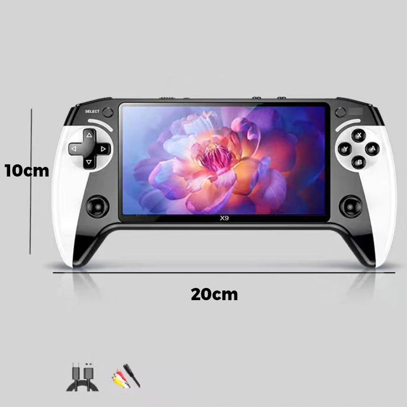 🥳2026 HOT SALE🥳💞50K+ SOLD! 🎮🕹️ 50% OFF! Handheld Arcade Game Console – 5.5" HD screen, 9 classic emulators, dual wireless joysticks & TV output. Retro fun anywhere! 📺✨