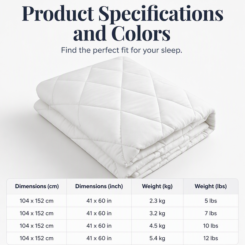 🥳2026 HOT SALE🥳💞50K+ SOLD! 🌙💤 50% OFF! Premium Breathable Quilted Weighted Blanket – deep pressure calm, diamond grid quilting, breathable cotton. Sleep deeper, wake refreshed! 🛡️💚