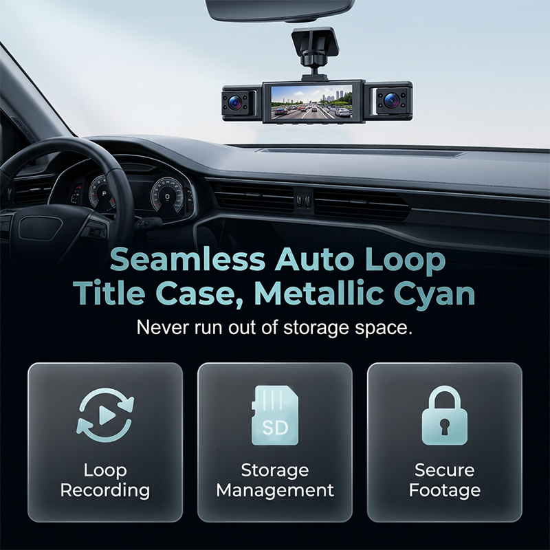 🥳2026 HOT SALE🥳💞50K+ SOLD! 🚗🛡️ 4-Channel Dash Cam – 360° coverage, dual interior lenses, night vision & parking guard. Waterproof rear lens – complete protection for every drive! 📹✅