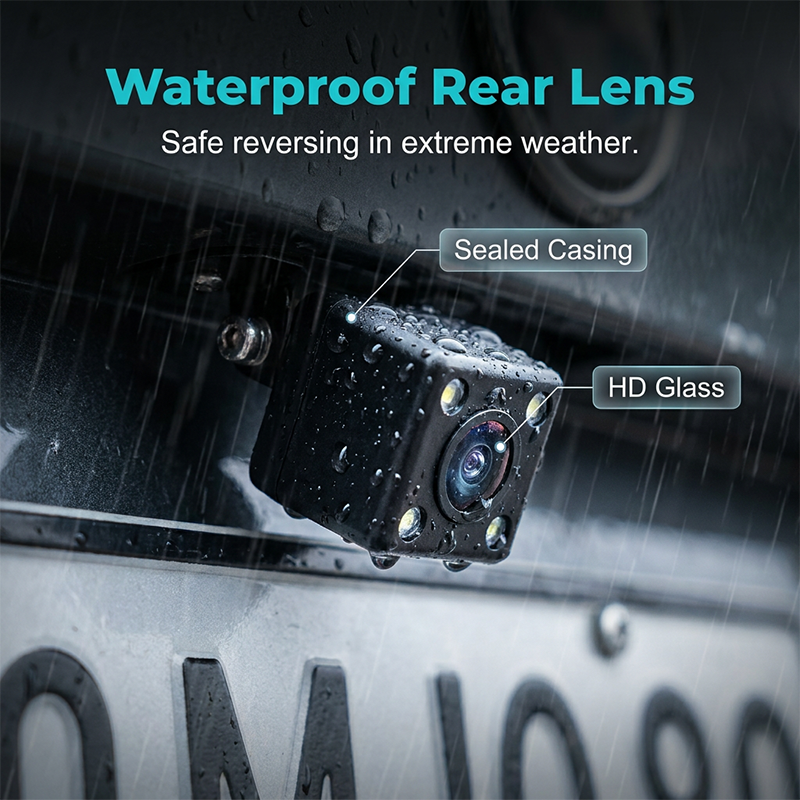 🥳2026 HOT SALE🥳💞50K+ SOLD! 🚗🛡️ 4-Channel Dash Cam – 360° coverage, dual interior lenses, night vision & parking guard. Waterproof rear lens – complete protection for every drive! 📹✅