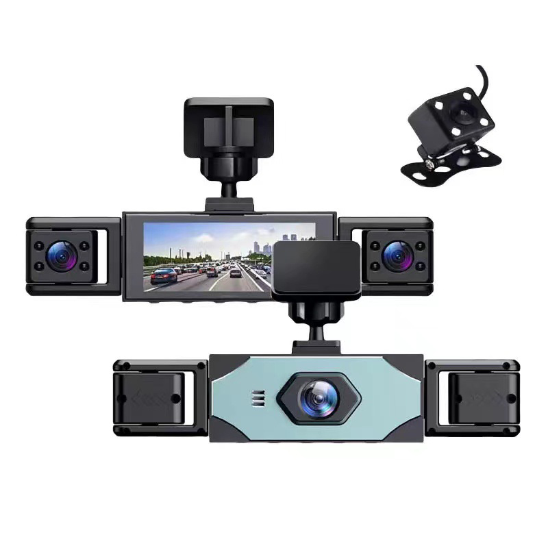 🥳2026 HOT SALE🥳💞50K+ SOLD! 🚗🛡️ 4-Channel Dash Cam – 360° coverage, dual interior lenses, night vision & parking guard. Waterproof rear lens – complete protection for every drive! 📹✅