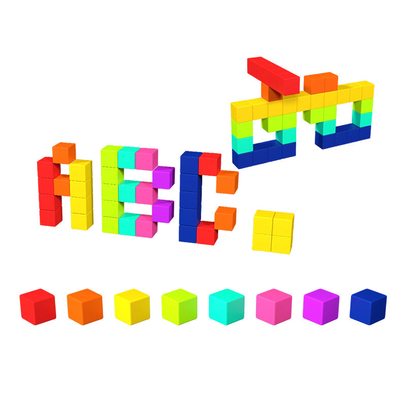 🥳2026 HOT SALE🥳💞50K+ SOLD! 🧲🧩 50% OFF! Magnetic Building Cubes Set – STEM learning, strong magnets, safe ABS, smooth edges. Sparks creativity & family fun! 🛡️💪