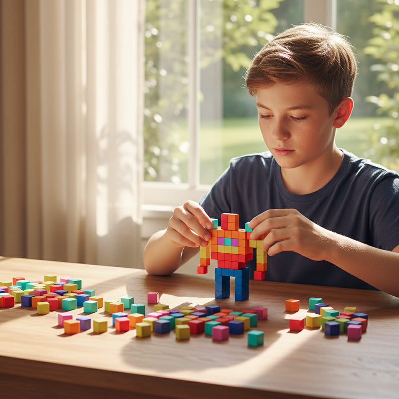 🥳2026 HOT SALE🥳💞50K+ SOLD! 🧲🧩 50% OFF! Magnetic Building Cubes Set – STEM learning, strong magnets, safe ABS, smooth edges. Sparks creativity & family fun! 🛡️💪