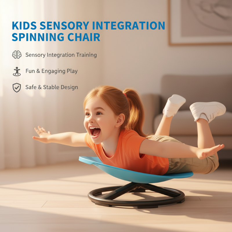 🥳2026 HOT SALE🥳💞50K+ SOLD! 🎠🪑 50% OFF! Kids Sensory Spinning Chair – 360° smooth rotation, carbon steel base, ergonomic seat. Improves focus, balance & coordination for ages 3+! 🛡️💪