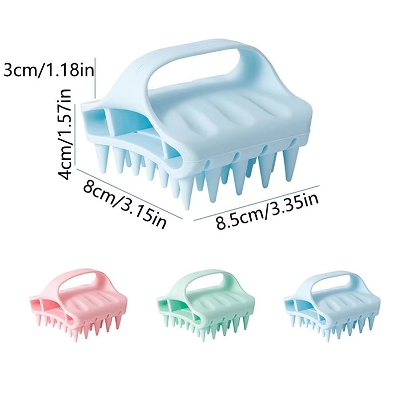 🥳2026 HOT SALE🥳💞50K+ SOLD! 💆✨ 50% OFF! Silicone Scalp Massager – soft bristles, no hair pulling, wet & dry, waterproof. Relax & boost circulation! 🛡️💚