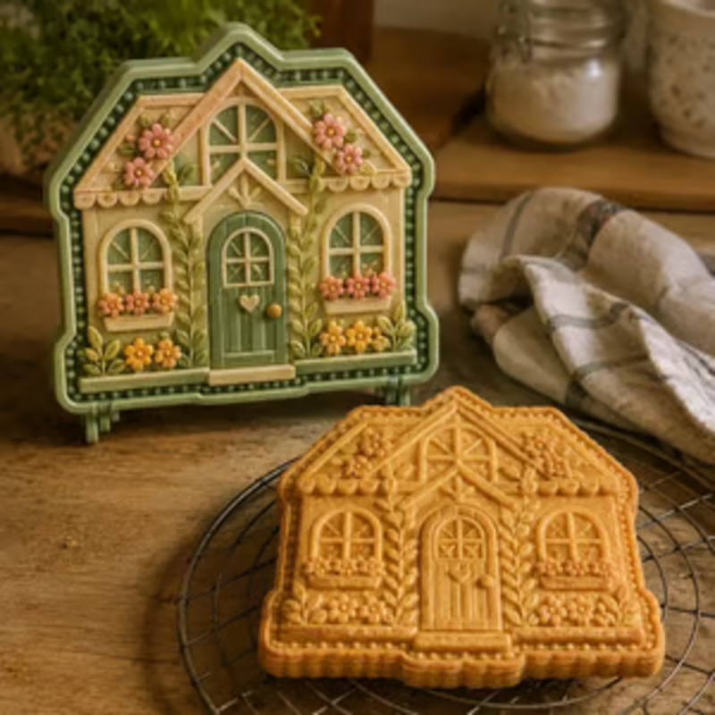 🥳2026 HOT SALE🥳💞50K+ SOLD! 🥧🌸 Floral Pie Press Mold – deep-cut sunflower design presses crisp details, easy release & reusable. Create beautiful mini pies for brunch, parties & gifts! 🛡️💚