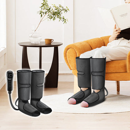 🥳2026 HOT SALE🥳💞50K+ SOLD! 🦵💆 50% OFF! Leg Air Compression Massager – airbag compression, full leg massage for calves, knees & thighs. 3 modes, 3 heat settings, promotes recovery! 🛡️💪