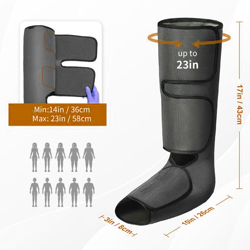 🥳2026 HOT SALE🥳💞50K+ SOLD! 🦵💆 50% OFF! Leg Air Compression Massager – airbag compression, full leg massage for calves, knees & thighs. 3 modes, 3 heat settings, promotes recovery! 🛡️💪