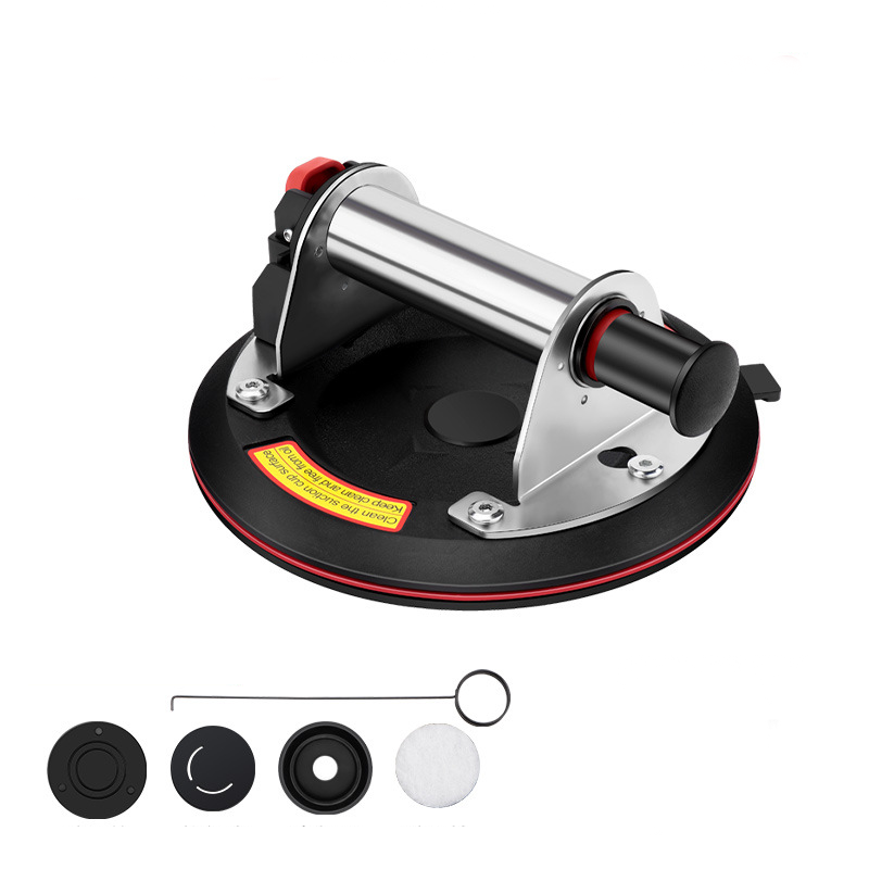 🥳2026 HOT SALE🥳💞50K+ SOLD! 🛠️💪 8-Inch Glass Vacuum Suction Cup – 200kg load, heavy-duty rubber pad & metal handle. Safe lifting for glass, tiles & granite! 🛡️✅