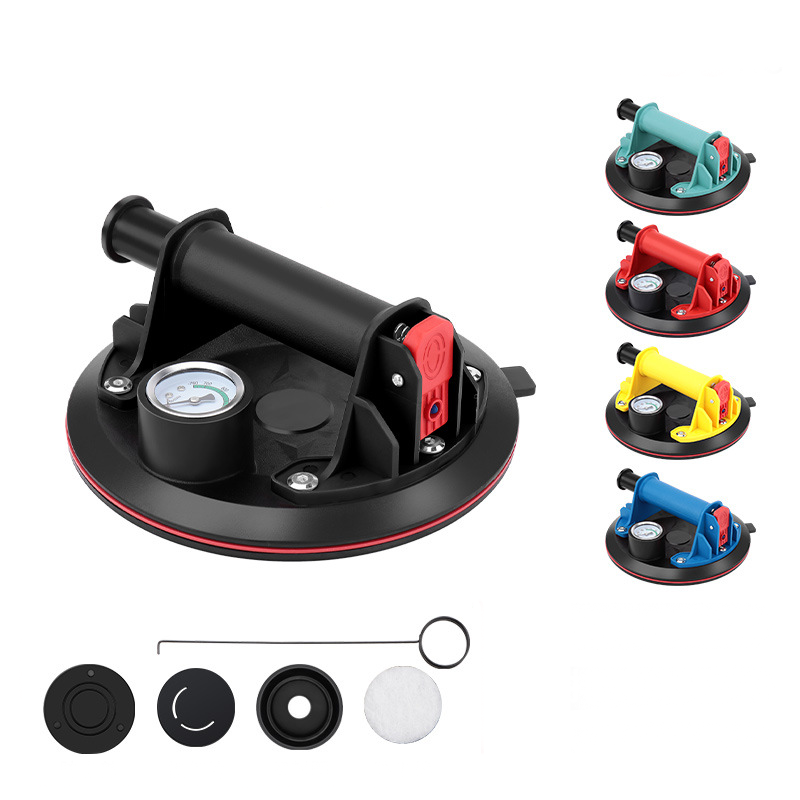🥳2026 HOT SALE🥳💞50K+ SOLD! 🛠️💪 8-Inch Glass Vacuum Suction Cup – 200kg load, heavy-duty rubber pad & metal handle. Safe lifting for glass, tiles & granite! 🛡️✅