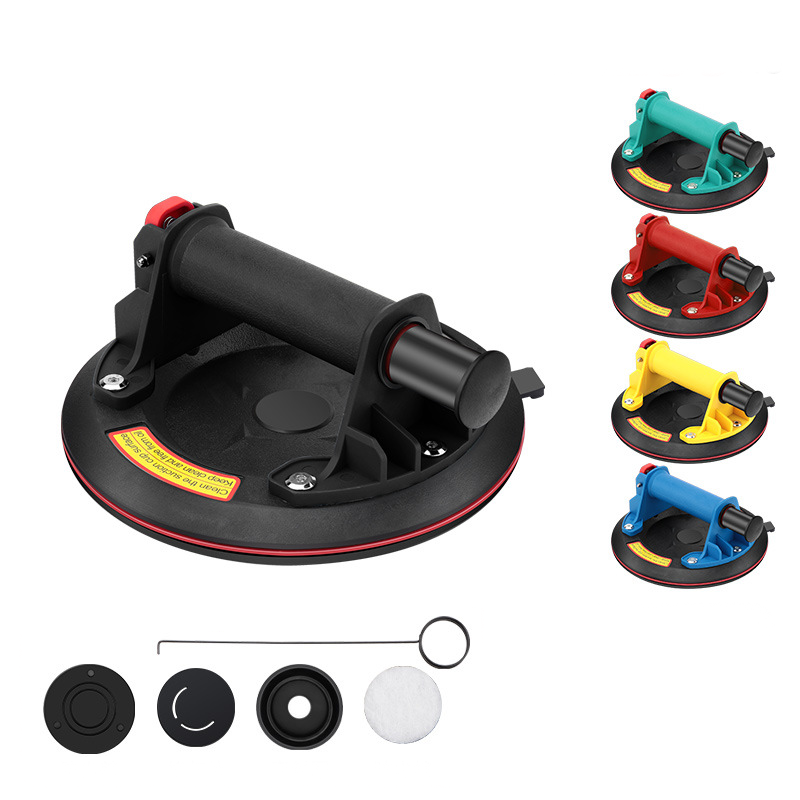 🥳2026 HOT SALE🥳💞50K+ SOLD! 🛠️💪 8-Inch Glass Vacuum Suction Cup – 200kg load, heavy-duty rubber pad & metal handle. Safe lifting for glass, tiles & granite! 🛡️✅